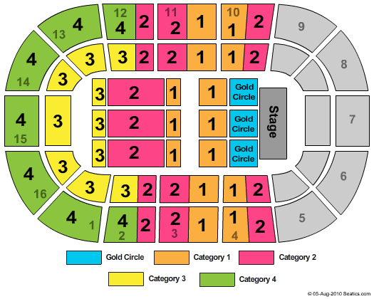 Porsche Arena Seating Chart